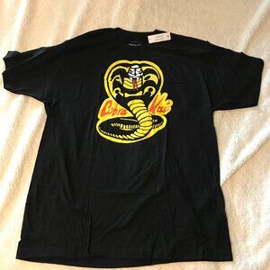 Black Cobra Kai T-shirt Size XL _ shr042
